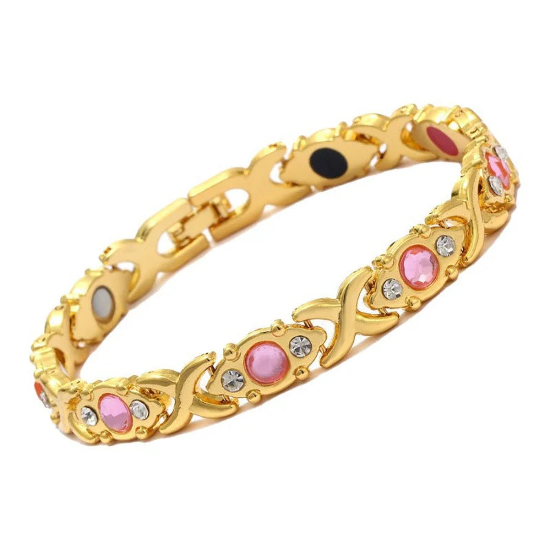 Rose Gold Magnetic Bracelet - Image 9