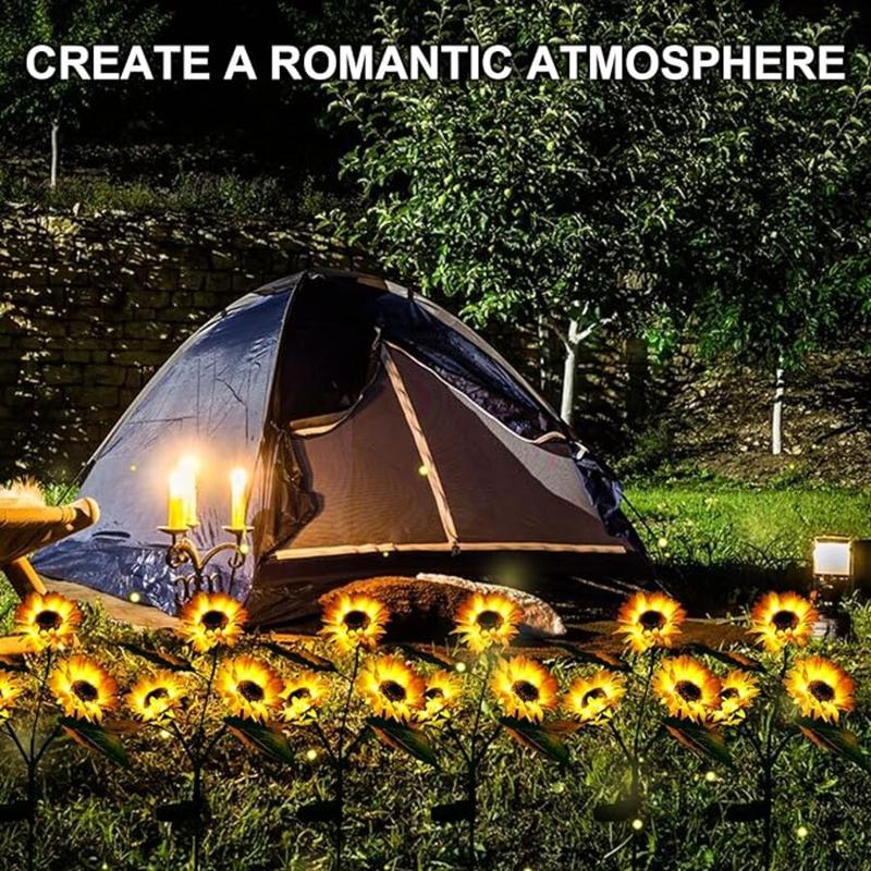 Solar LED Sunflower Garden Lights - Image 4