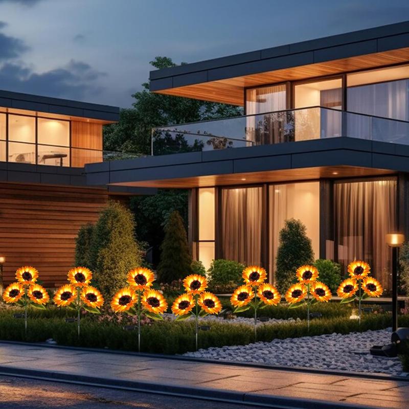 Solar LED Sunflower Garden Lights - Image 8