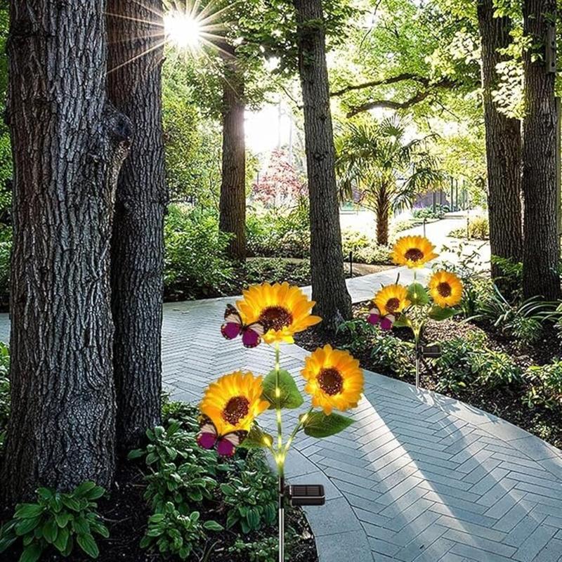 Solar LED Sunflower Garden Lights - Image 9