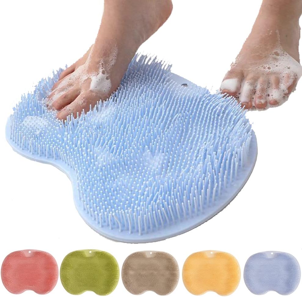 CleanFootFlex Hands-Free Silicone Foot Clean Mat - Image 8