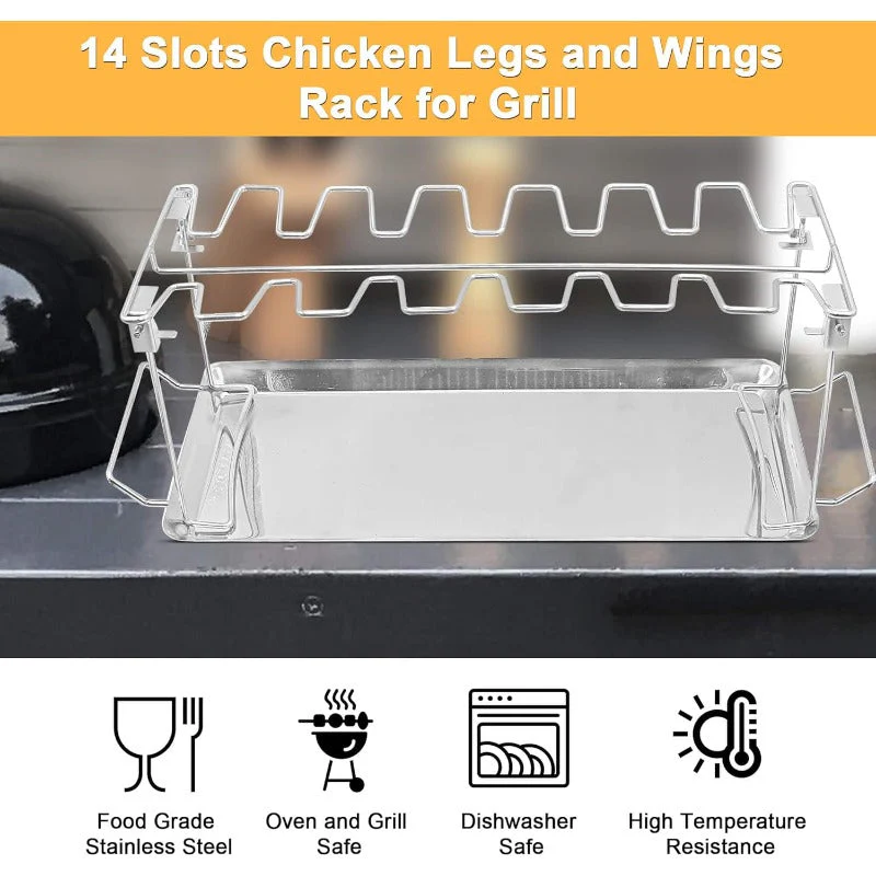 Stainless Steel Drumstick Rack - Image 3