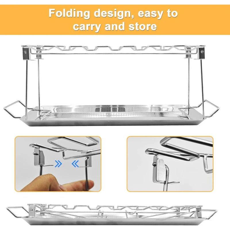 Stainless Steel Drumstick Rack - Image 4