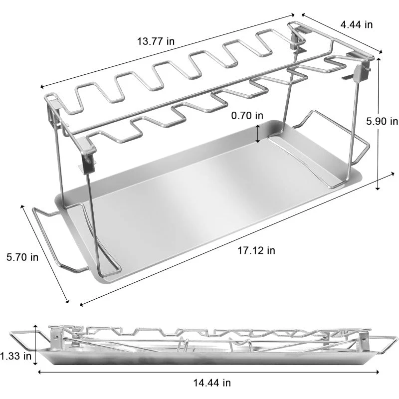 Stainless Steel Drumstick Rack - Image 5