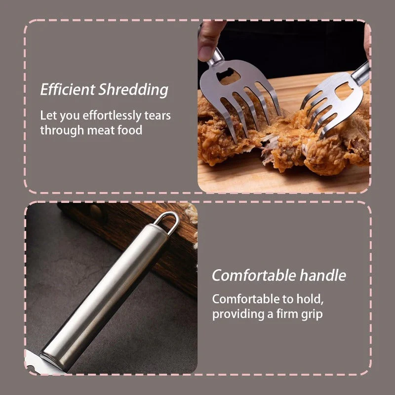 Stainless Steel Meat Shredding Claws - Image 3