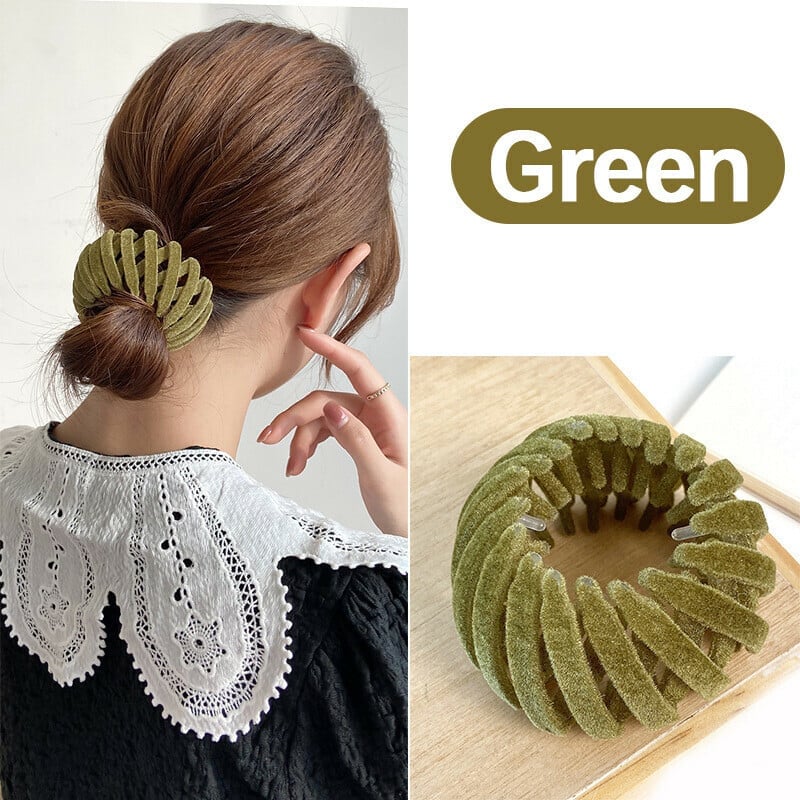 Versatile Velvet Hair Coiler - Image 10