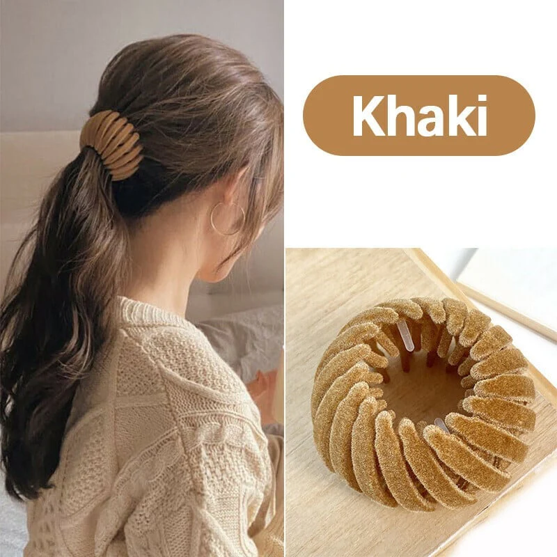 Versatile Velvet Hair Coiler - Image 11