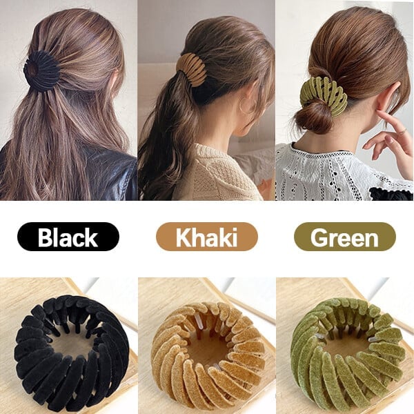 Versatile Velvet Hair Coiler - Image 23