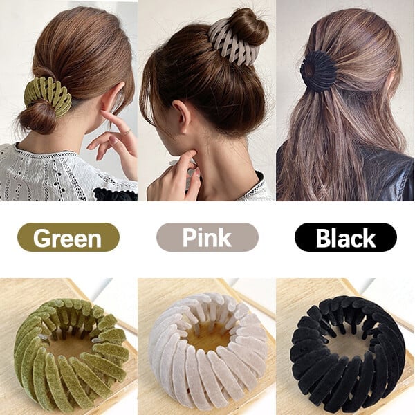 Versatile Velvet Hair Coiler - Image 27