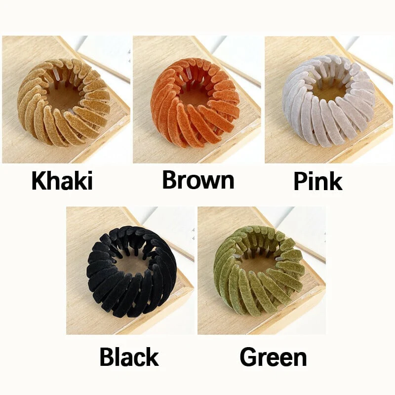 Versatile Velvet Hair Coiler - Image 29
