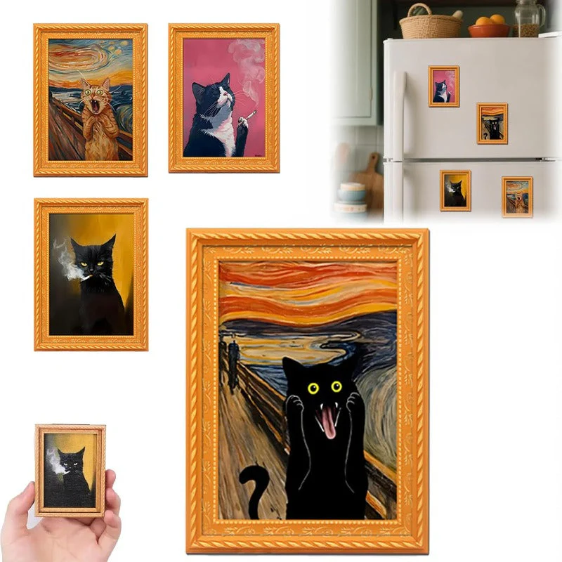Vintage Cat Fridge Magnet - Image 10