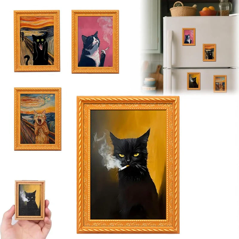 Vintage Cat Fridge Magnet - Image 12