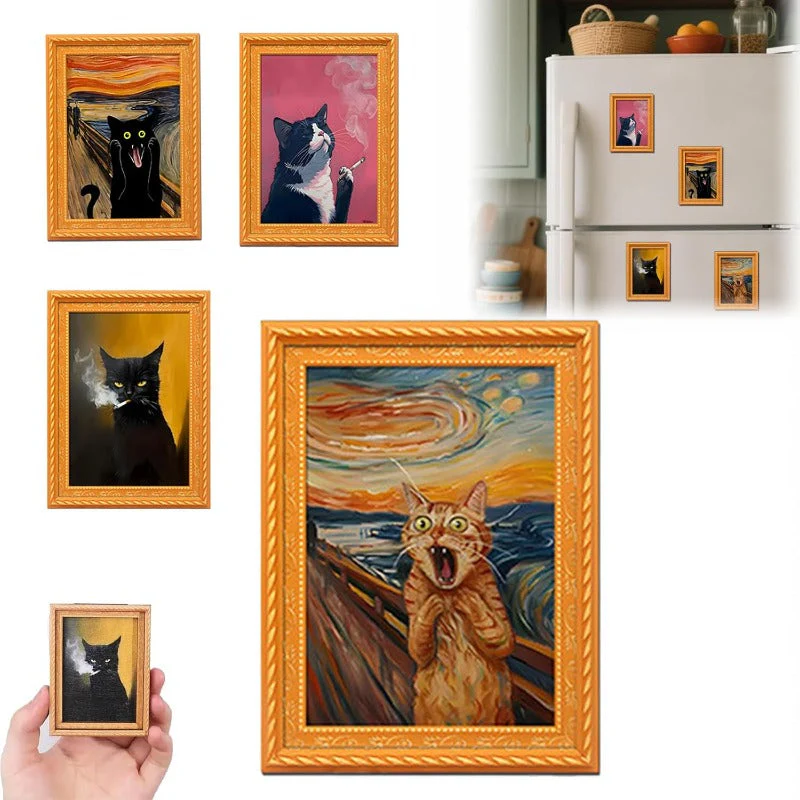 Vintage Cat Fridge Magnet - Image 13