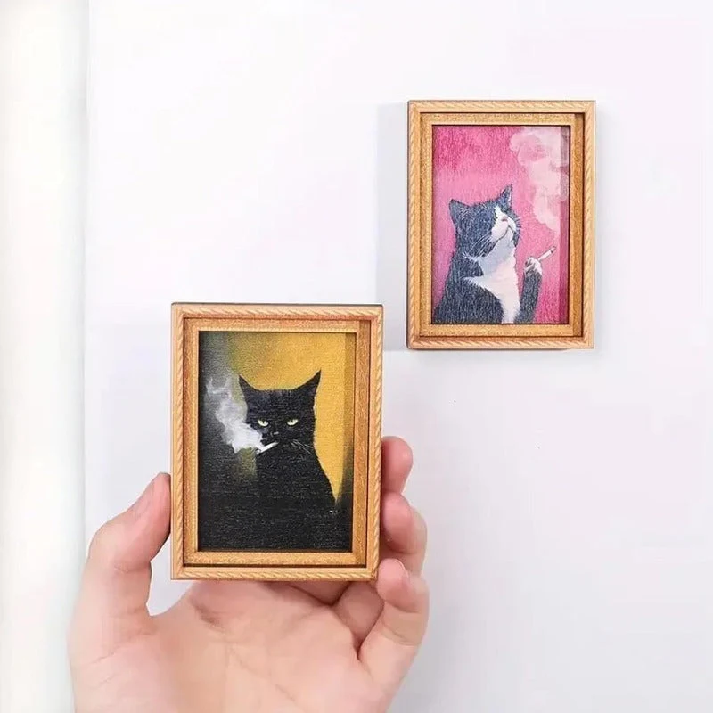 Vintage Cat Fridge Magnet - Image 7