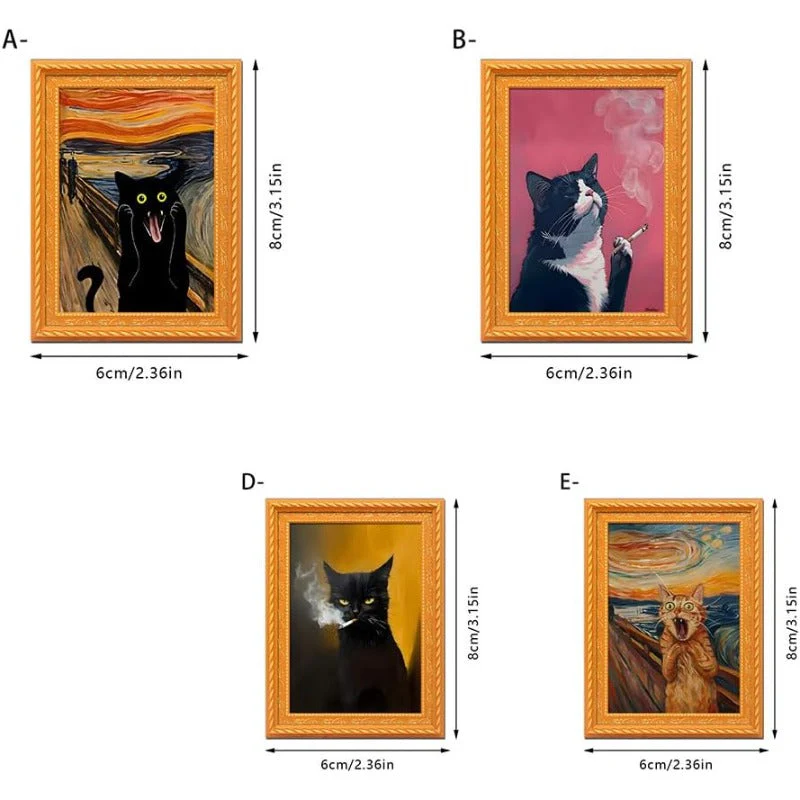 Vintage Cat Fridge Magnet - Image 8