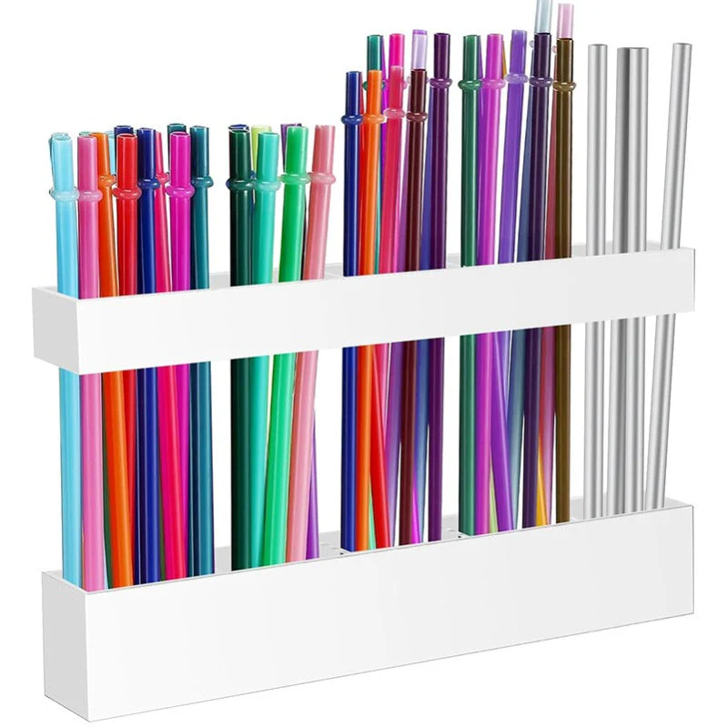 Wall-Mounted Straw & Utensil Holder - Image 7