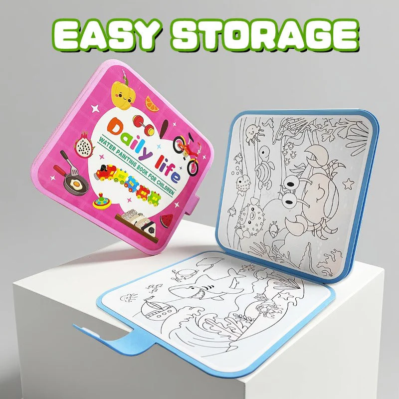 Water Coloring Book Set - Image 9