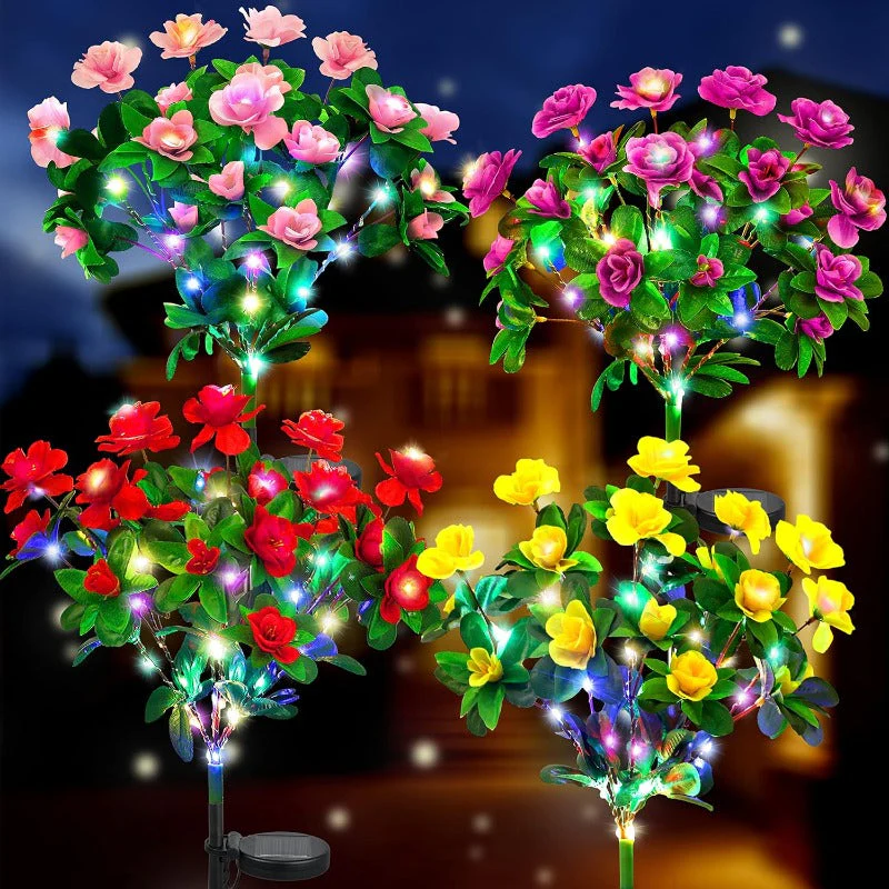 Waterproof Solar Azalea Lights