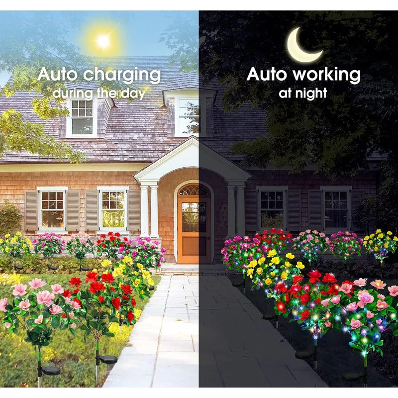 Waterproof Solar Azalea Lights - Image 3