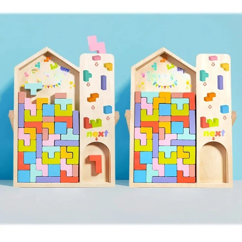 Wooden Block Puzzle Set - Image 5
